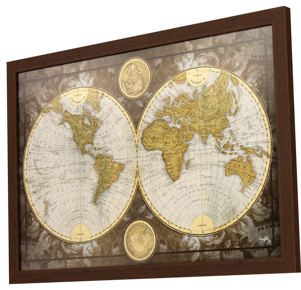 World Map Artwork