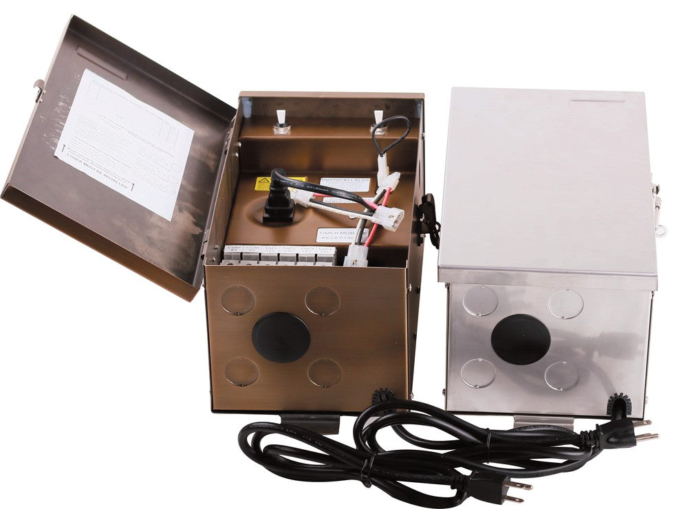 Low Voltage Landscape Transformer 600W, 120V, Stainless Steel