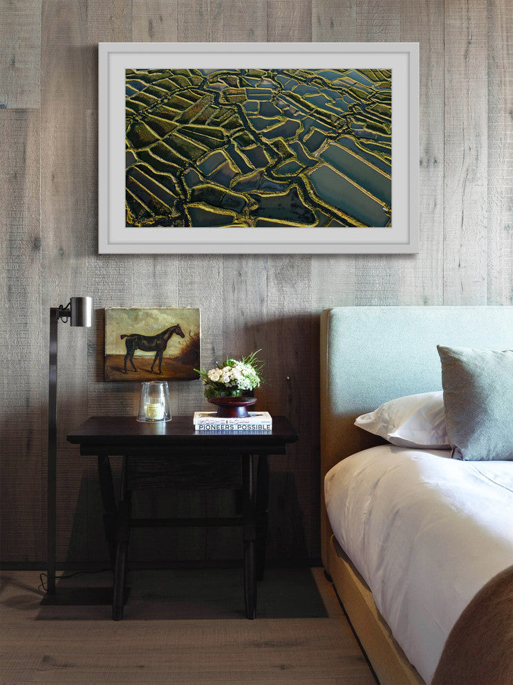 "Waterways" Framed Painting Print