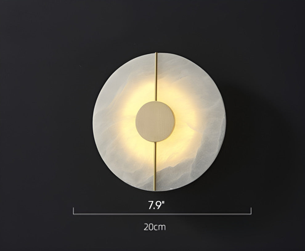 Luxury Marble Wall Lamp for Bedroom, Living Room, Kitchen, A