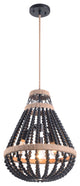 Kenroy 93740BL 3-Light Pendant, Samson