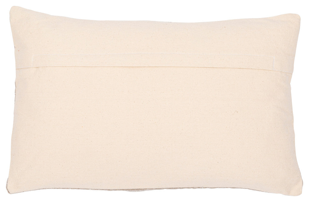 Surya Romona Cream Pillow Shell With Polyester Insert 20"H X 20"W