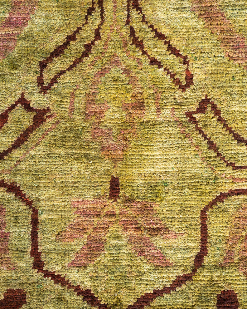 Kawlin One-of-a-Kind Hand-Knotted Area Rug Gray, 8'0"x10'9"