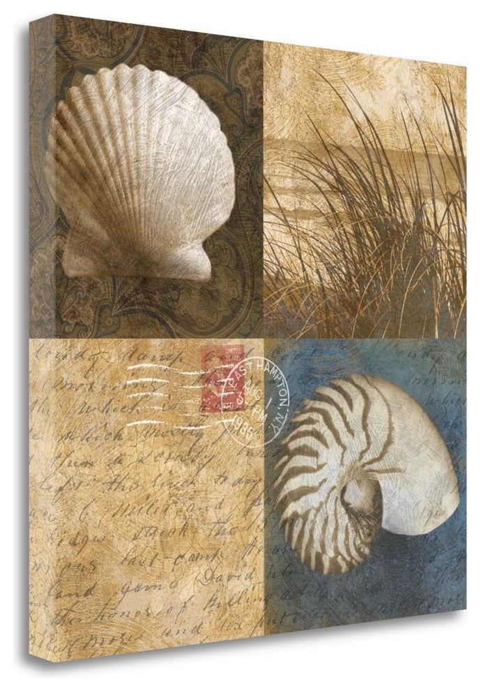 "Seaside Memories I" By Keith Mallett, Giclee Print on Gallery Wrap Canvas