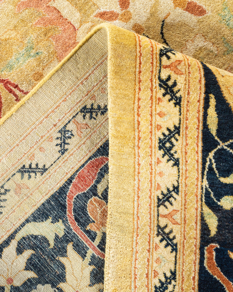 MOGUL, Hand Knotted Area Rug 11' 10" X 9' 4"