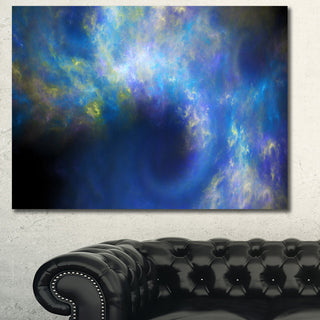 Perfect Whirlwind Starry Sky, Abstract Canvas Art Print, 40x30