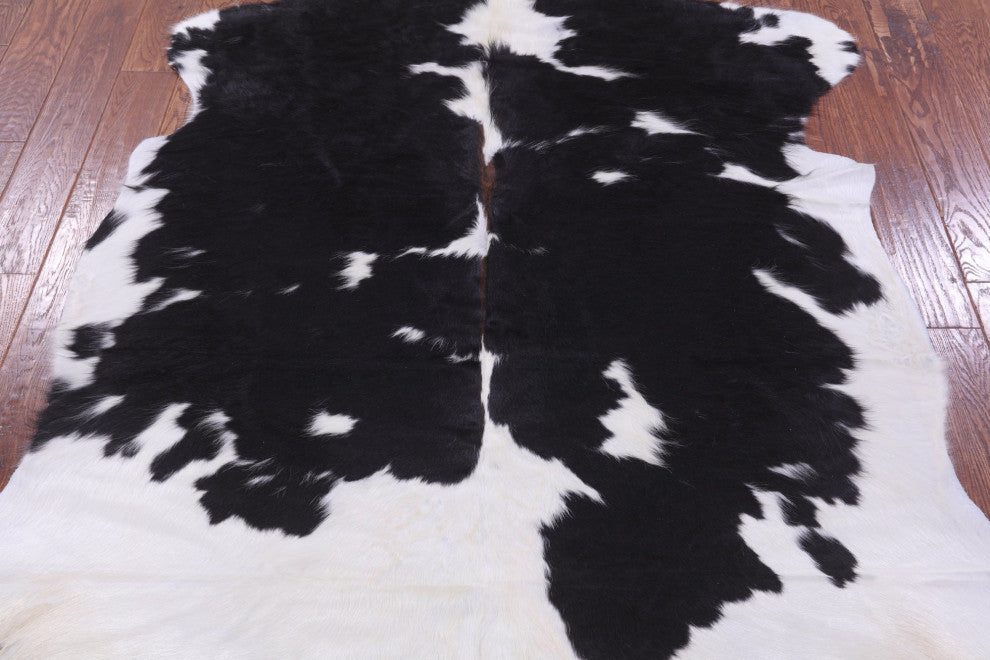 Natural Cowhide Rug 6' 8" X 6' 1" C2199