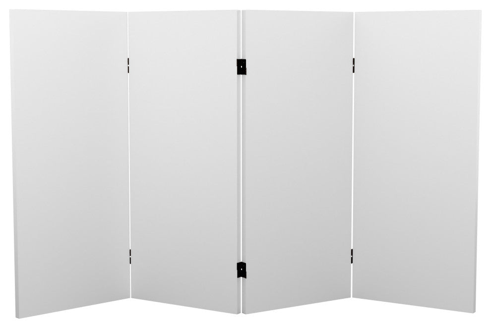 3' Tall Do It Yourself Canvas Room, 4 Panel