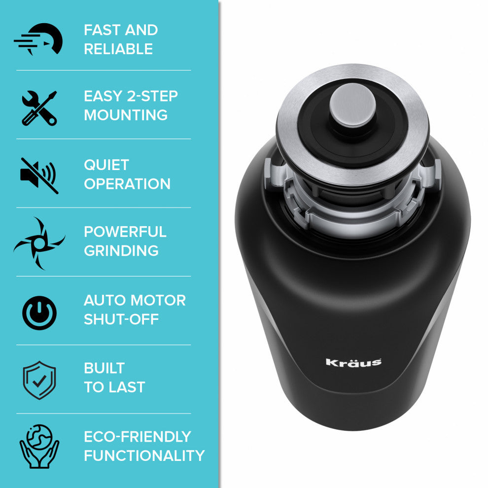 Undermount Stainless Steel 1-Bowl Kitchen Sink With Accessories, 27" Kwu110-27 W