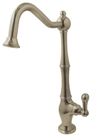 Kingston Brass Single-Handle Water Filtration Faucet, Brushed Nickel