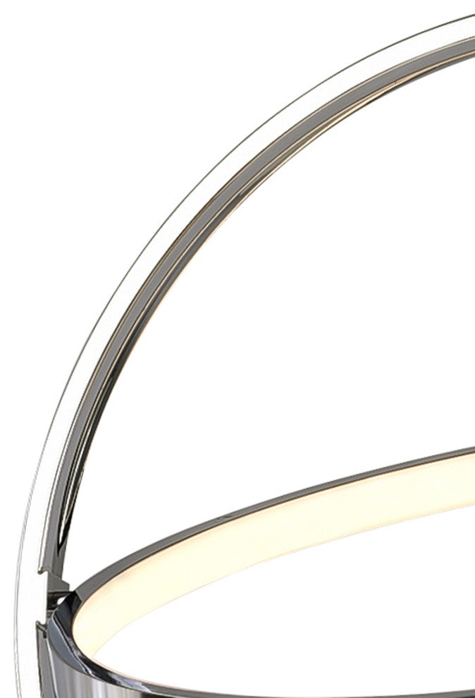 Colette LED Chandelier With Chrome Finish