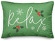 Light Green Relax 20x14 Spun Poly Pillow