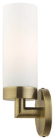 Antique Brass Nautical, Industrial, Contemporary, Urban, Sleek Single Sconce