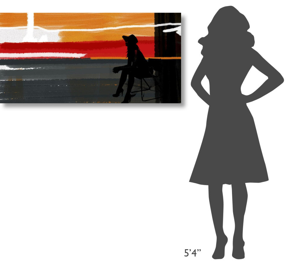 "Sunset In Hamptons" Fine Art Print