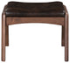 Bully Lounge Chair and Ottoman Brown