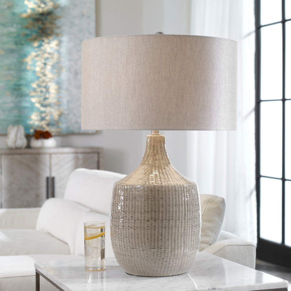 Uttermost Felipe Gray Table Lamp