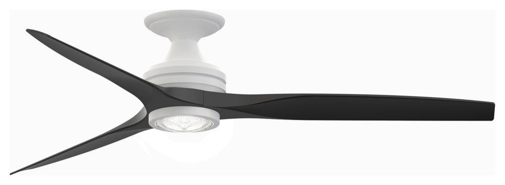 Fanimation Spitfire-KIT-60-LK-F Spitfire 60" 3 Blade Indoor / - Matte White /