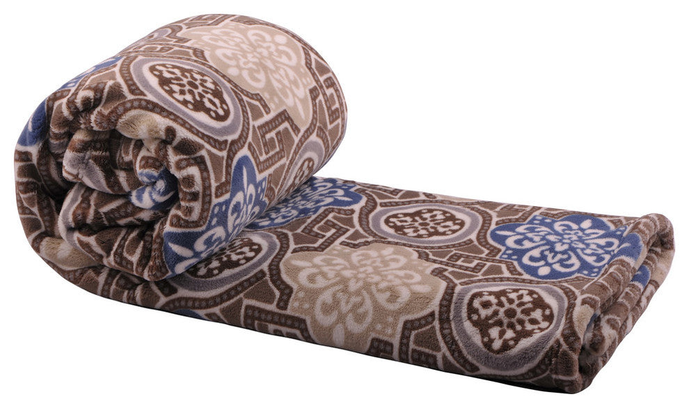 Risa Throw Blanket, Moonlight Blue