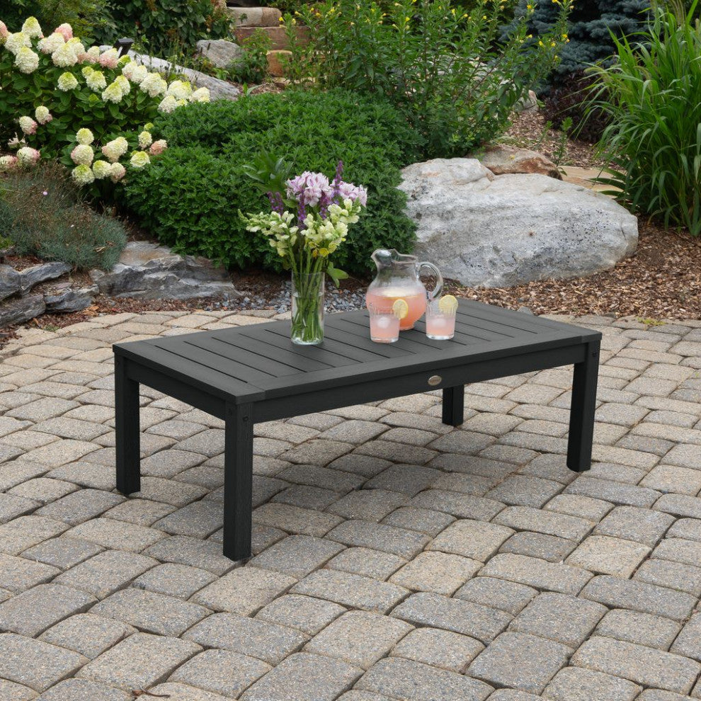 Adirondack Coffee Table, Black