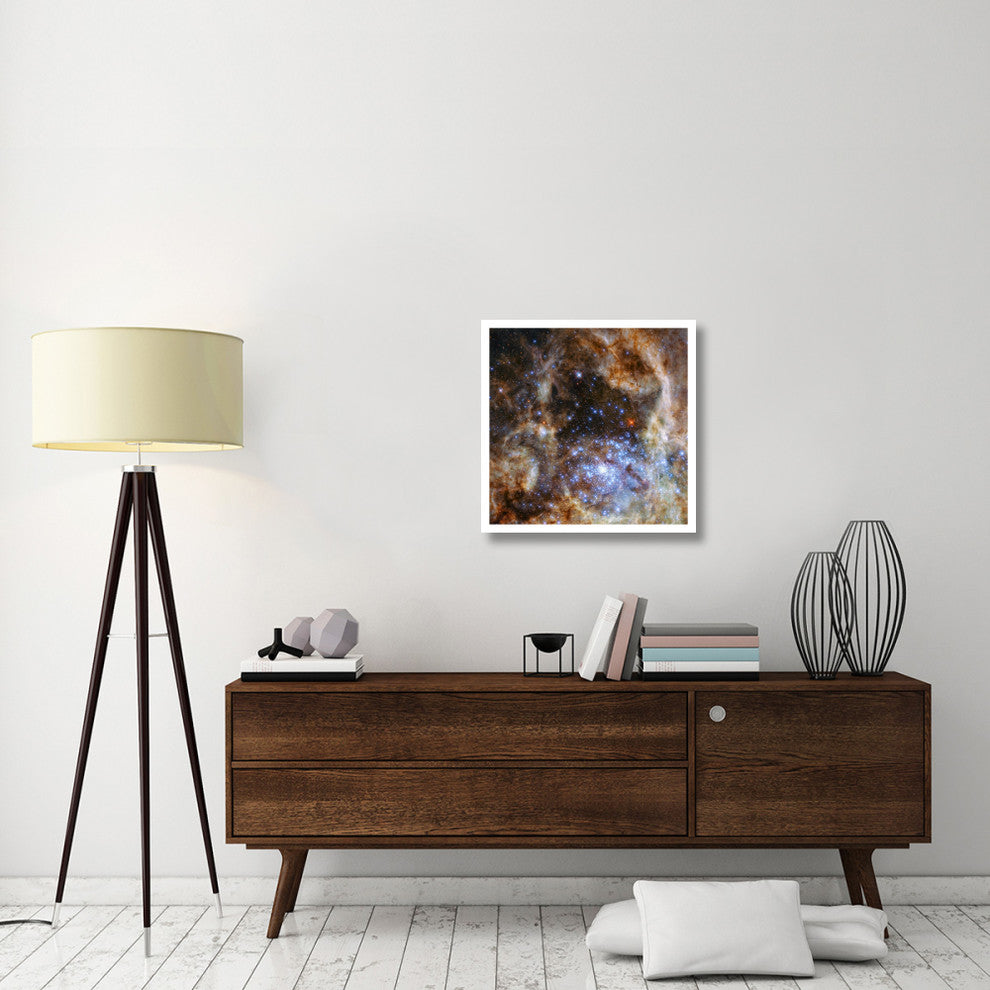 "Star Cluster R136" Digital Paper Print by NASA, 26"x26"