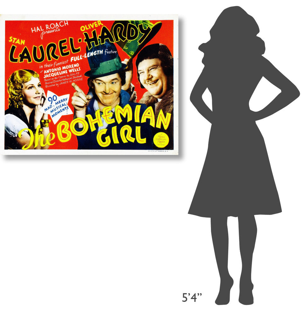 "Laurel & Hardy - Bohemian Girl, 1936" Canvas by Hollywood Photo Archive, 40x32"