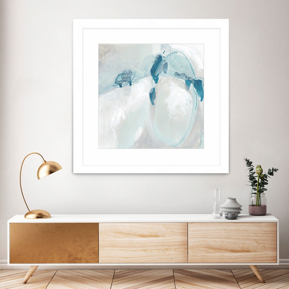 "Trace Echo II" Matted and Framed, 36" X 36"