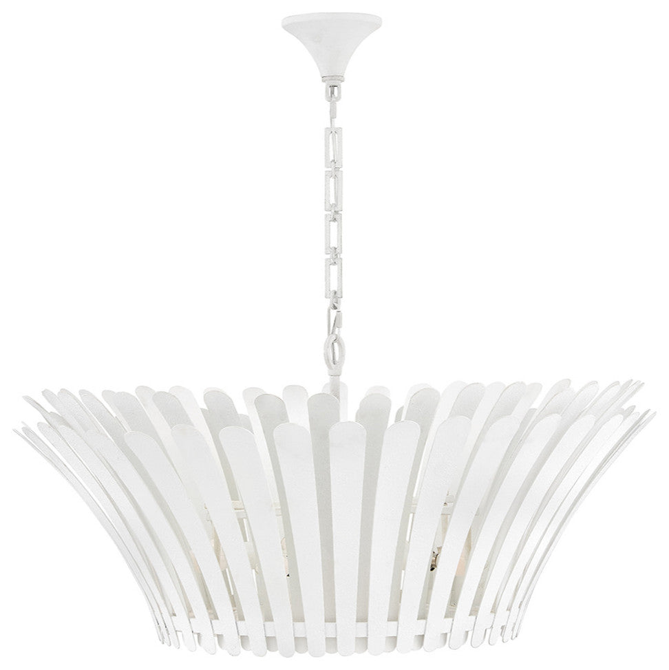 Hinkley Reina Medium Tapered Chandelier, Textured Plaster