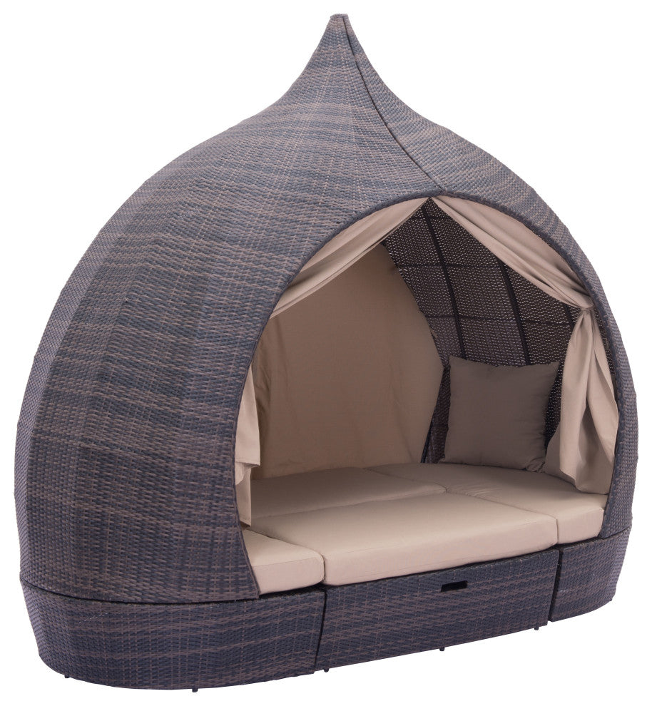 Majorca Daybed Brown and Beige