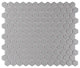 Metro Hex Matte Porcelain Mosaic Floor and Wall Tile, Matte Light Grey