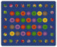 Flagship Carpets FE129-58A 10'6x13'2 Circletime Learning Rectangle Rug