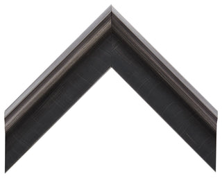 Warren Framed Wall Mirror, Charcoal, 22"x30"