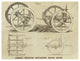 "Gibson's Improved Self-Acting Wagon Brake" Print by Inventions, 46"x35"