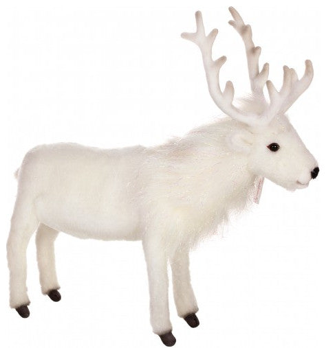 Reindeer White 15"H