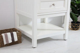 Matilda 24" Single Bathroom Vanity Set, White