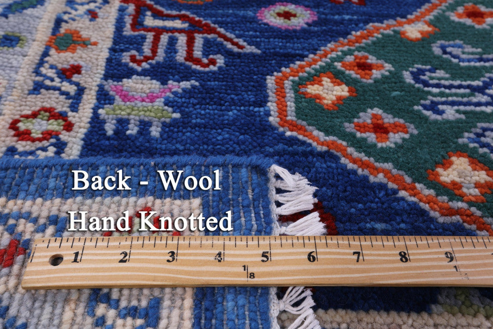 Turkish Oushak Handmade Wool Rug 8' 5" X 9' 9" - Q15855