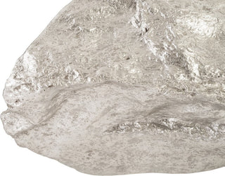 Boulder Wall Art, Silver Leaf
