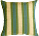 Pillow Decor - Sunbrella Dimone Rainforest 20 x 20 Outdoor Throw Pillow