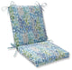 Make It Rain Cerulean Squared Corners Chair Cushion, 36.5"x18"x3"