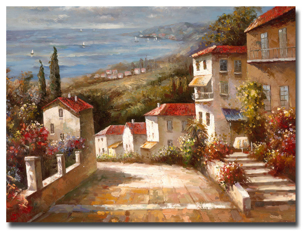 'Home in Tuscany' Canvas Art by Joval