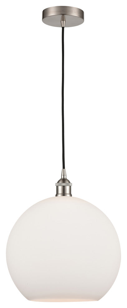 Innovations 616-1P-SN-G121-12 1-Light Mini Pendant, Brushed Satin Nickel
