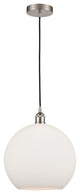 Innovations 616-1P-SN-G121-12 1-Light Mini Pendant, Brushed Satin Nickel