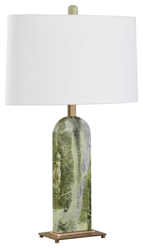 Uttermost Moorea Green Marble Table Lamp