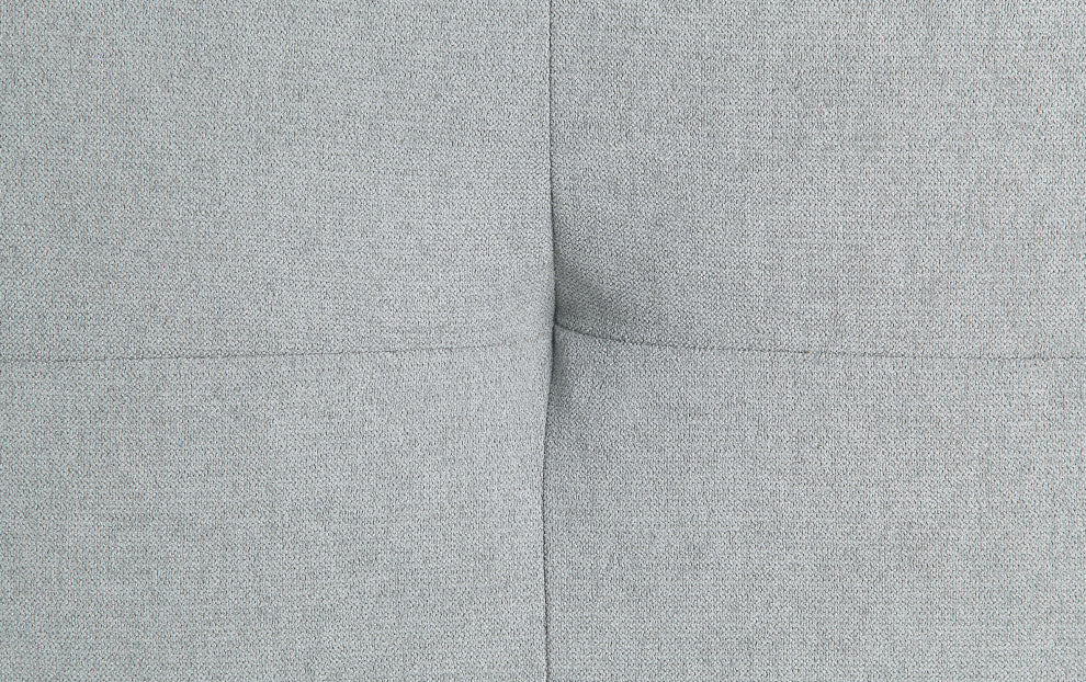 ACME Quenti Sofa Bed With Pillow, Gray Melange Velvet