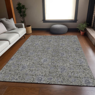 Premium Machine Washable Mayfield AMF660 Khaki 8' x 10' Rug