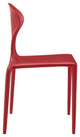 Modern Red Draw Dining Side Chair