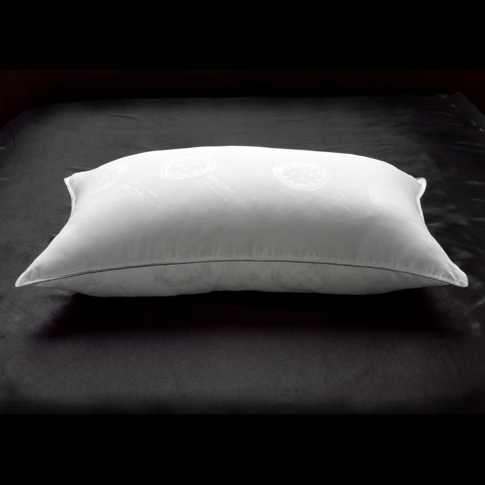 Micronone White Goose Down Soft Stomach Sleeper Pillow, King