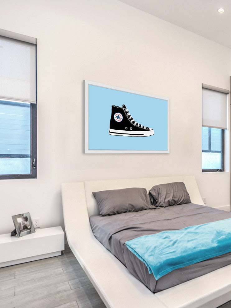 "Cool High Top" Framed Painting Print, 24x16
