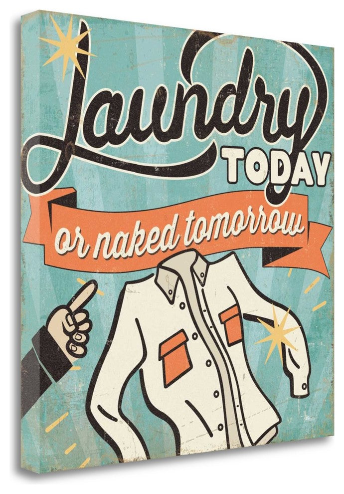 "The Cleaners I" By Pela Studio, Giclee Print on Gallery Wrap Canvas