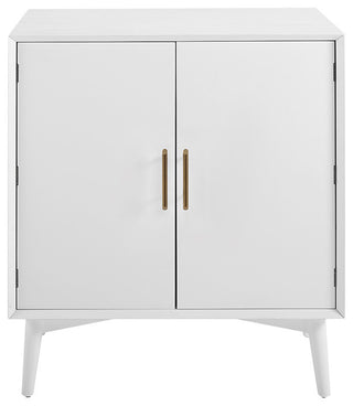 Landon Bar Cabinet, White