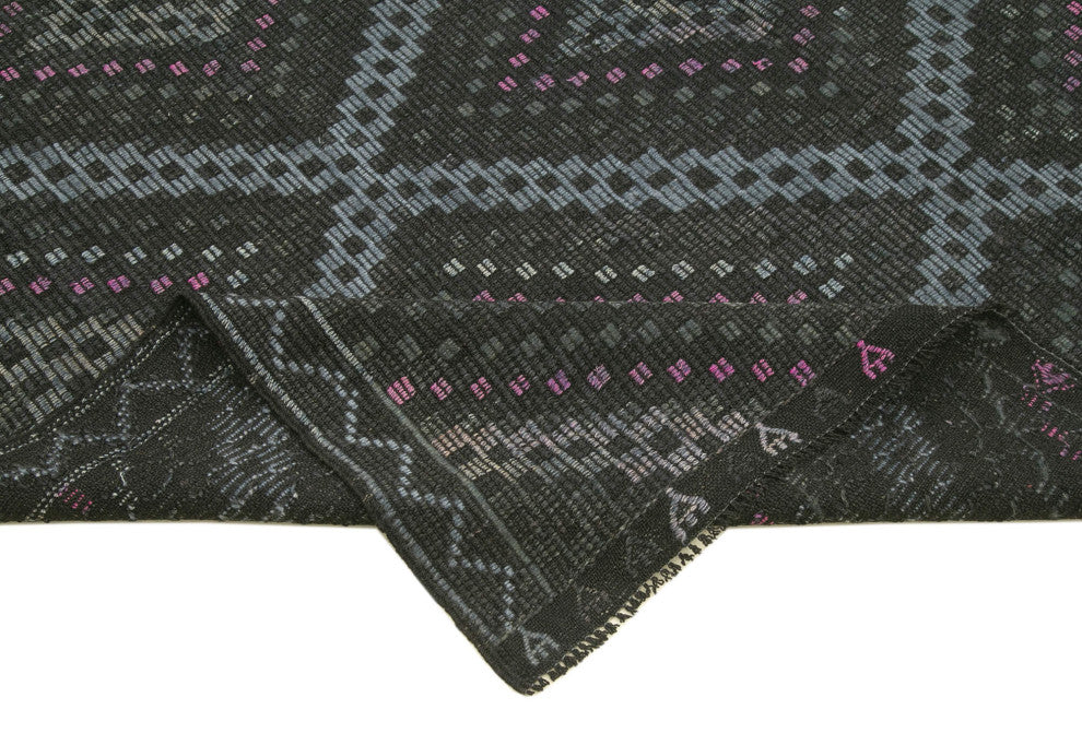 Rug N Carpet - Handwoven Oriental 6' 11'' x 9' 11'' Contemporary Kilim Rug